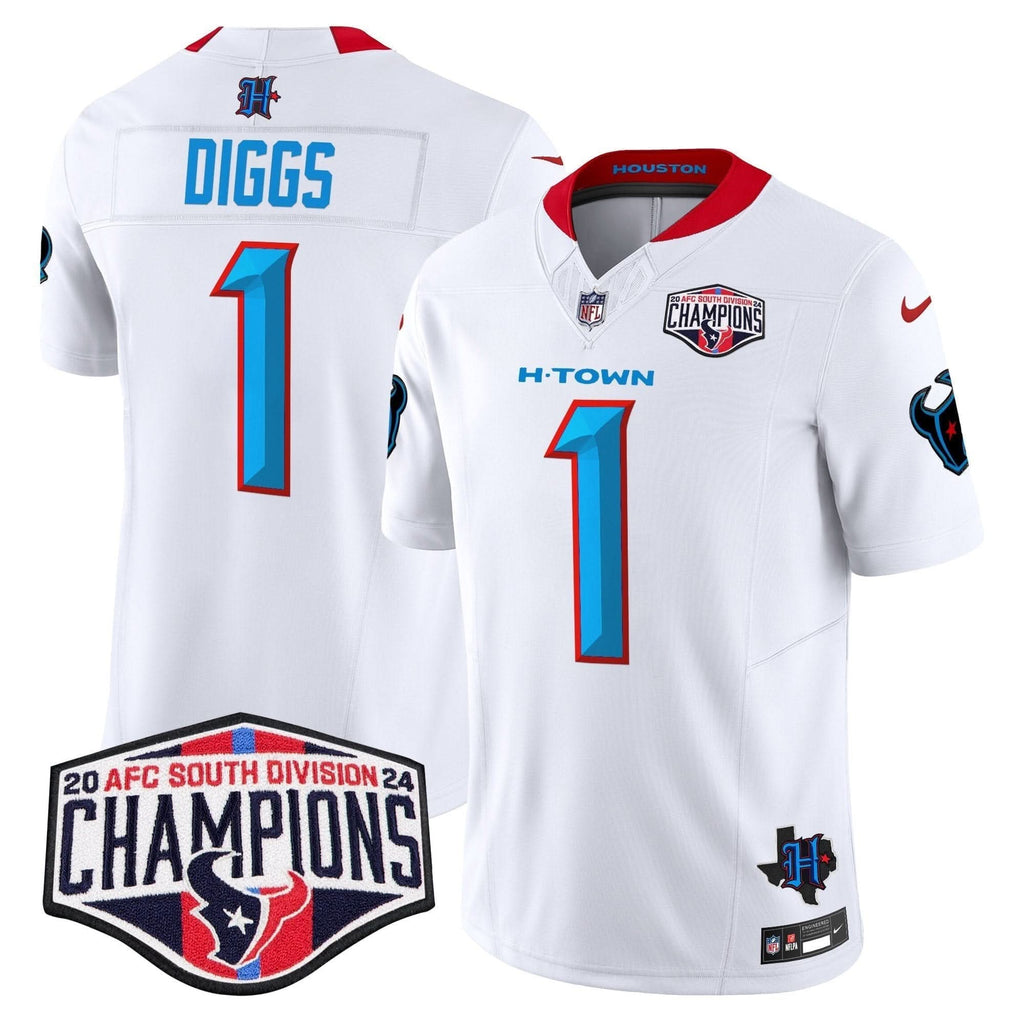 HT 2024 AFC South Division Champions Patch Vapor Limited Jersey