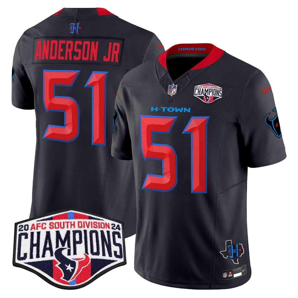 HT 2024 AFC South Division Champions Patch Vapor Limited Jersey