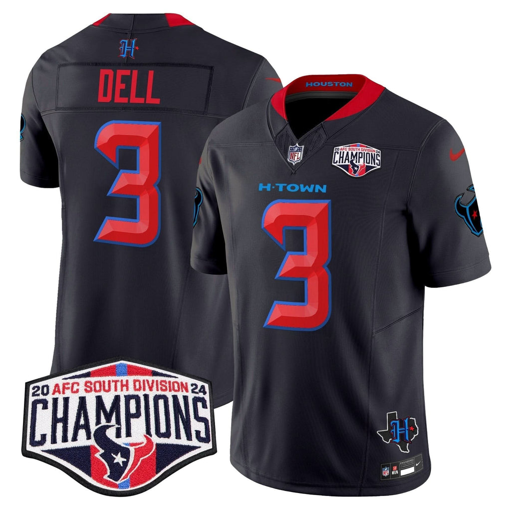 HT 2024 AFC South Division Champions Patch Vapor Limited Jersey