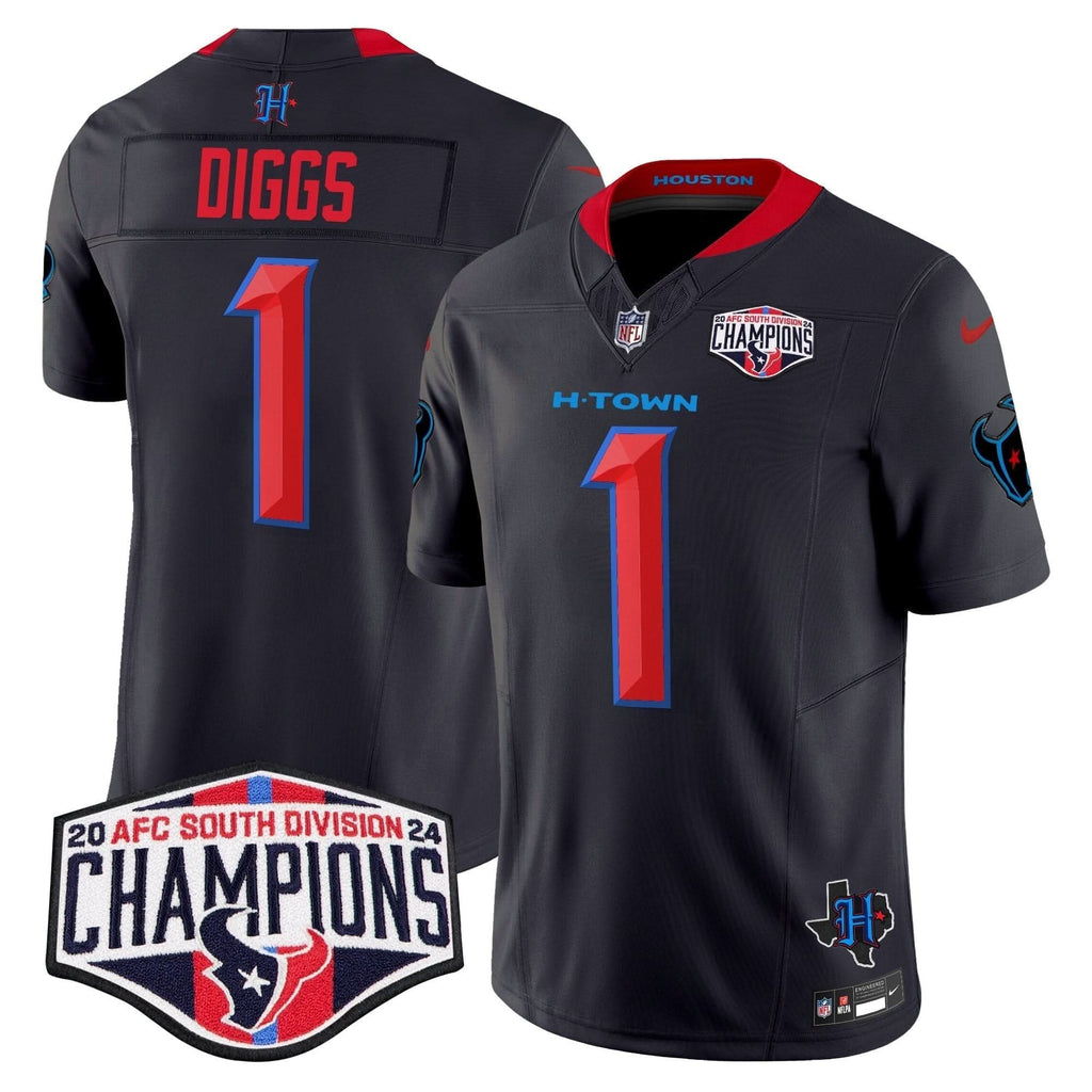 HT 2024 AFC South Division Champions Patch Vapor Limited Jersey