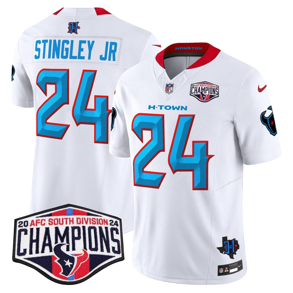 HT 2024 AFC South Division Champions Patch Vapor Limited Jersey