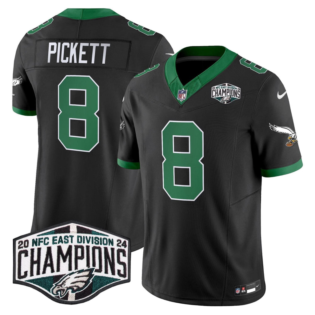 PE Kelly Green 2024 NFC East Division Champions Vapor Limited Jersey V2