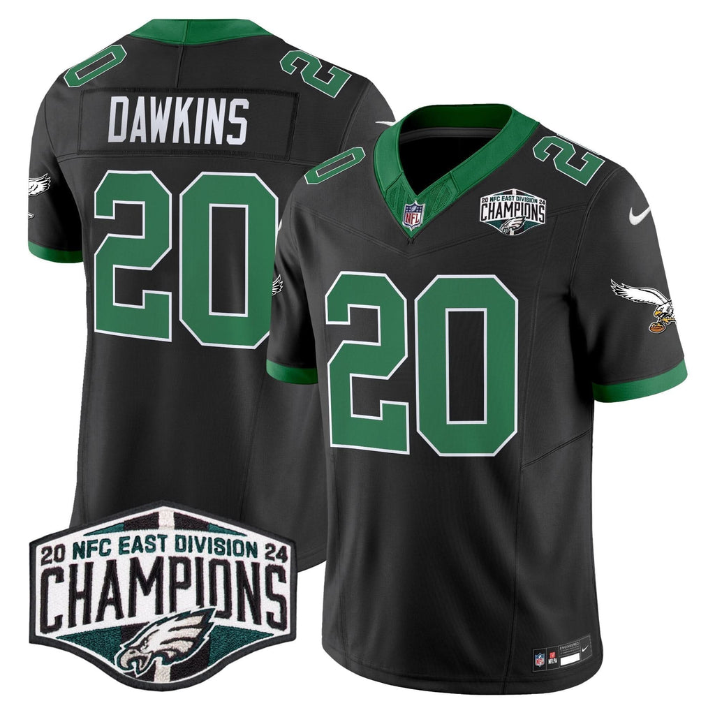 PE Kelly Green 2024 NFC East Division Champions Vapor Limited Jersey V2