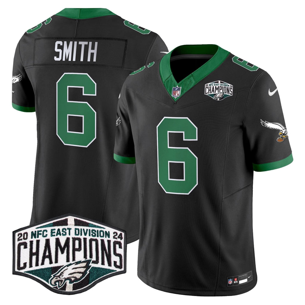 PE Kelly Green 2024 NFC East Division Champions Vapor Limited Jersey V2
