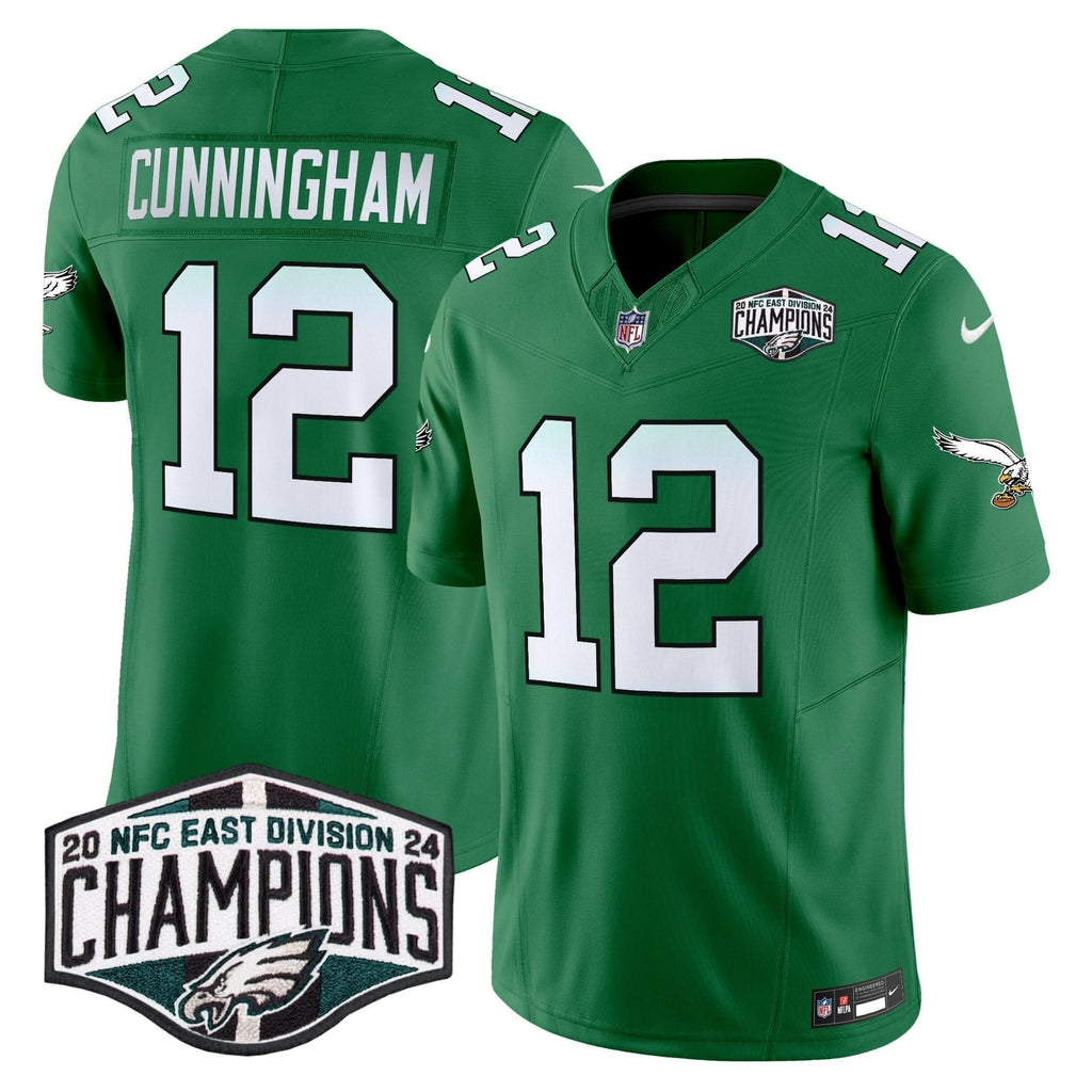 PE Kelly Green 2024 NFC East Division Champions Vapor Limited Jersey V2