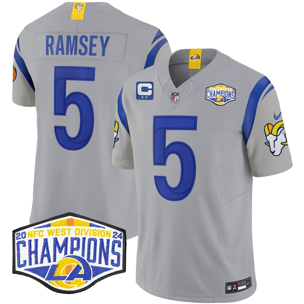 LAR 2024 NFC West Division Champions Vapor Limited Jersey
