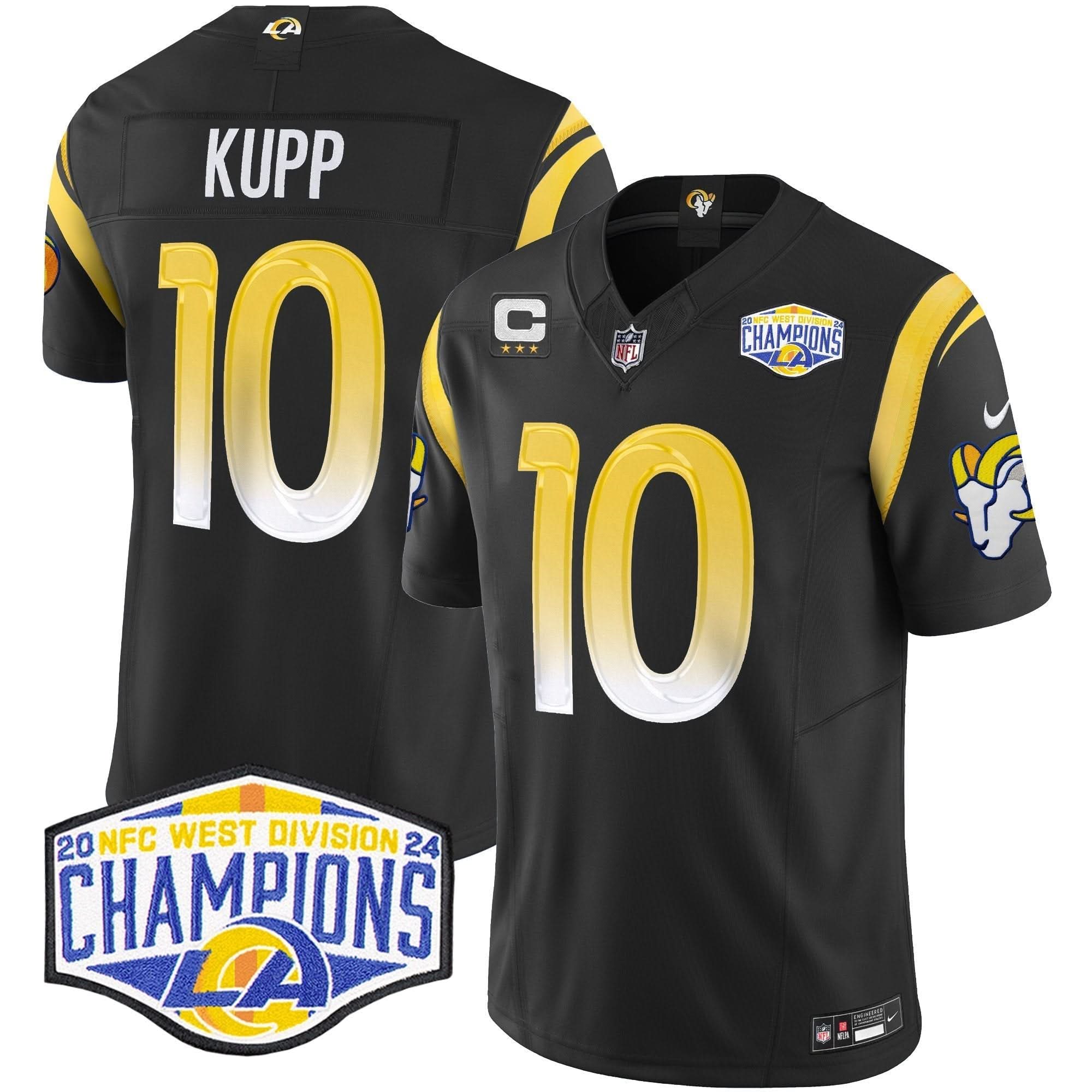 LAR 2024 NFC West Division Champions Vapor Limited Jersey