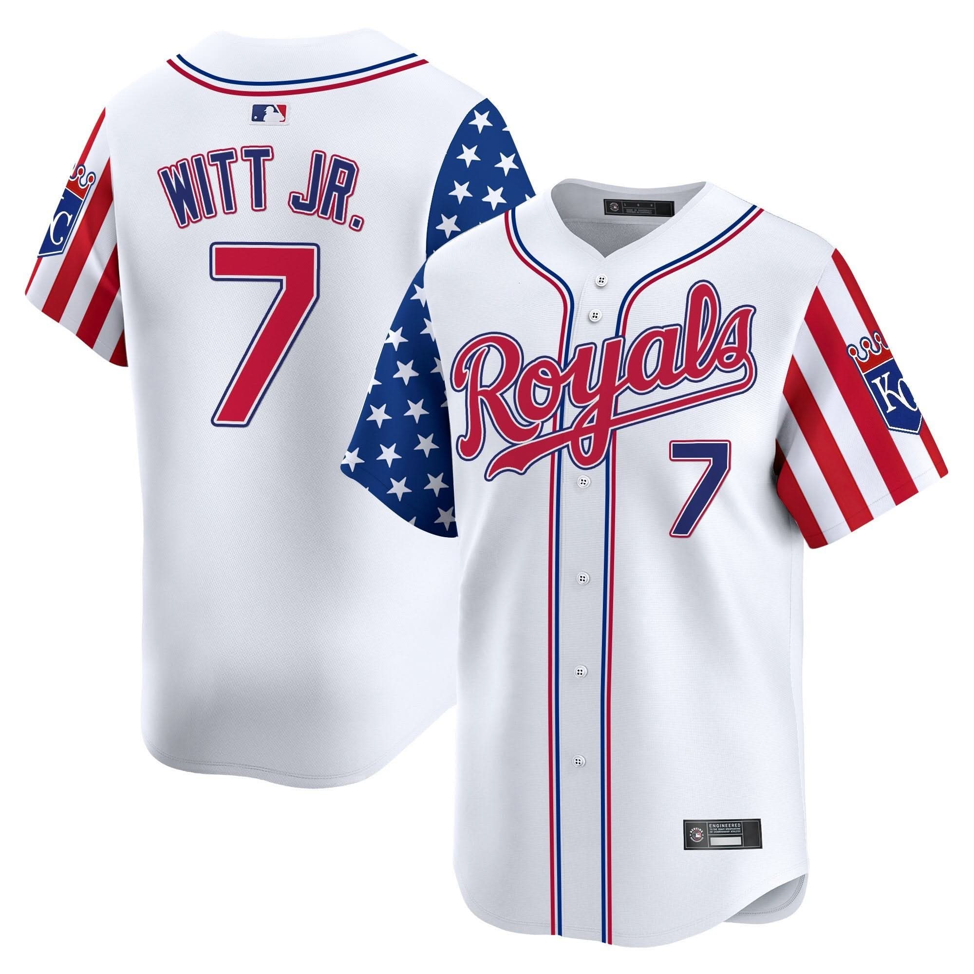 KCR 2025 Independence Day Vapor Premier Limited Jersey - All Stitched