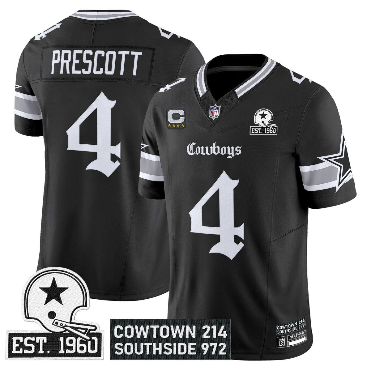 DC 'Gothic Lone Star Edition' Vapor Limited Jersey