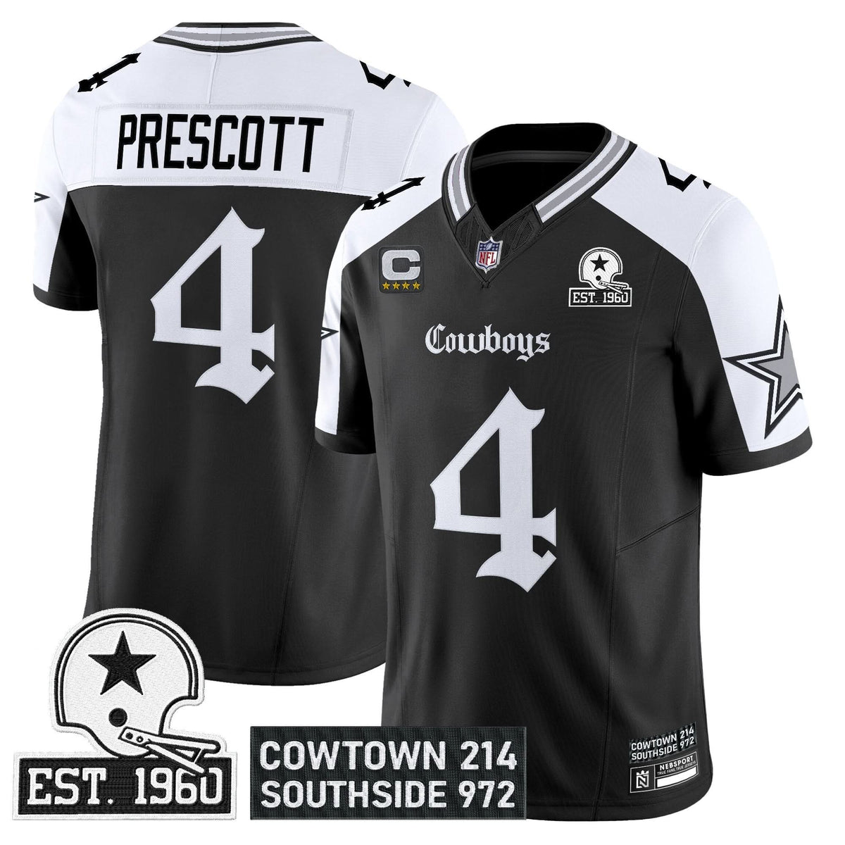 DC 'Gothic Lone Star Edition' Vapor Limited Jersey