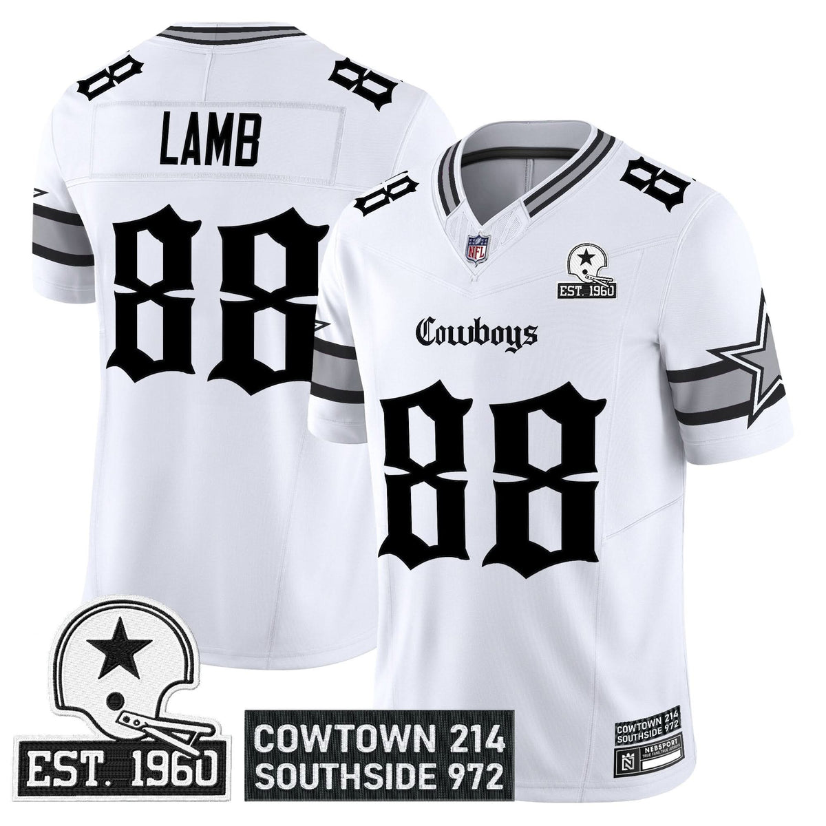 DC 'Gothic Lone Star Edition' Vapor Limited Jersey