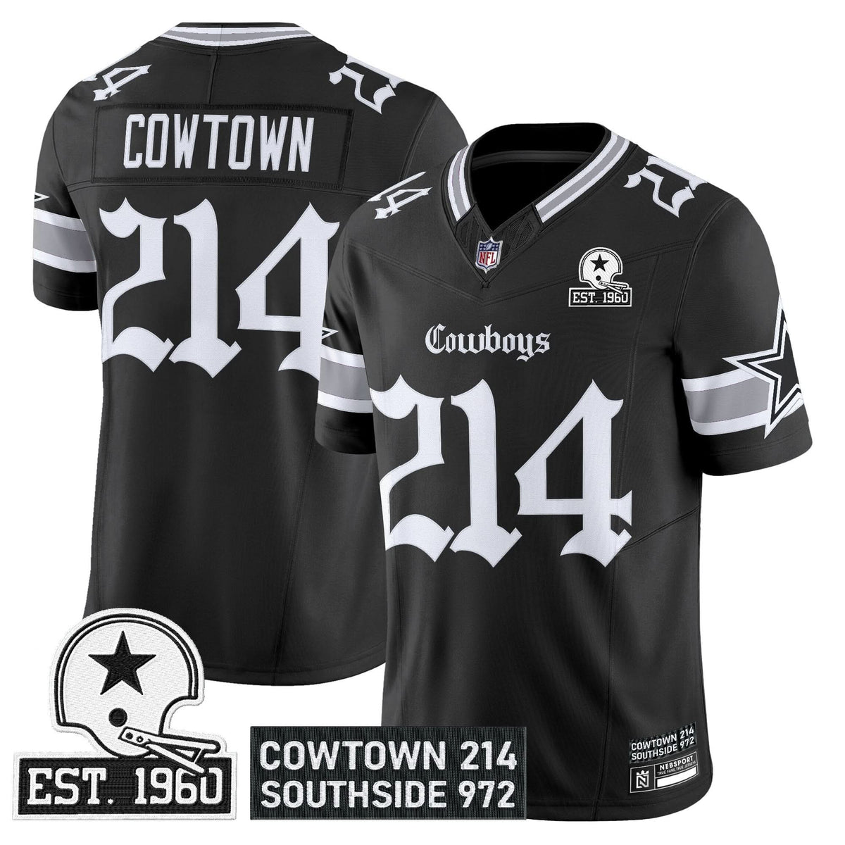 DC 'Gothic Lone Star Edition' Vapor Limited Jersey