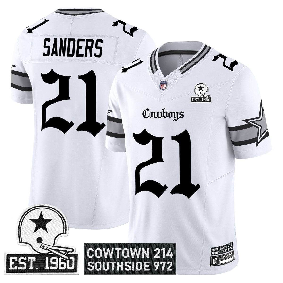 DC 'Gothic Lone Star Edition' Vapor Limited Jersey