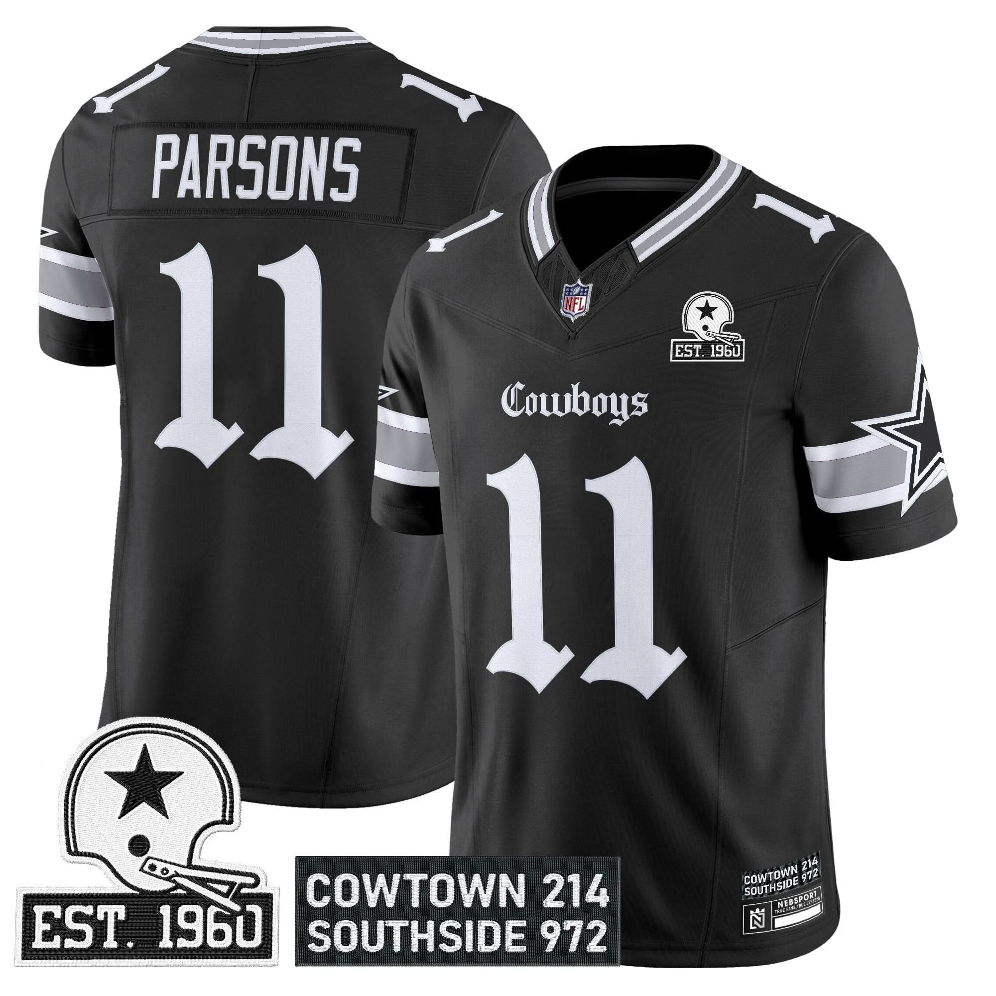 DC 'Gothic Lone Star Edition' Vapor Limited Jersey