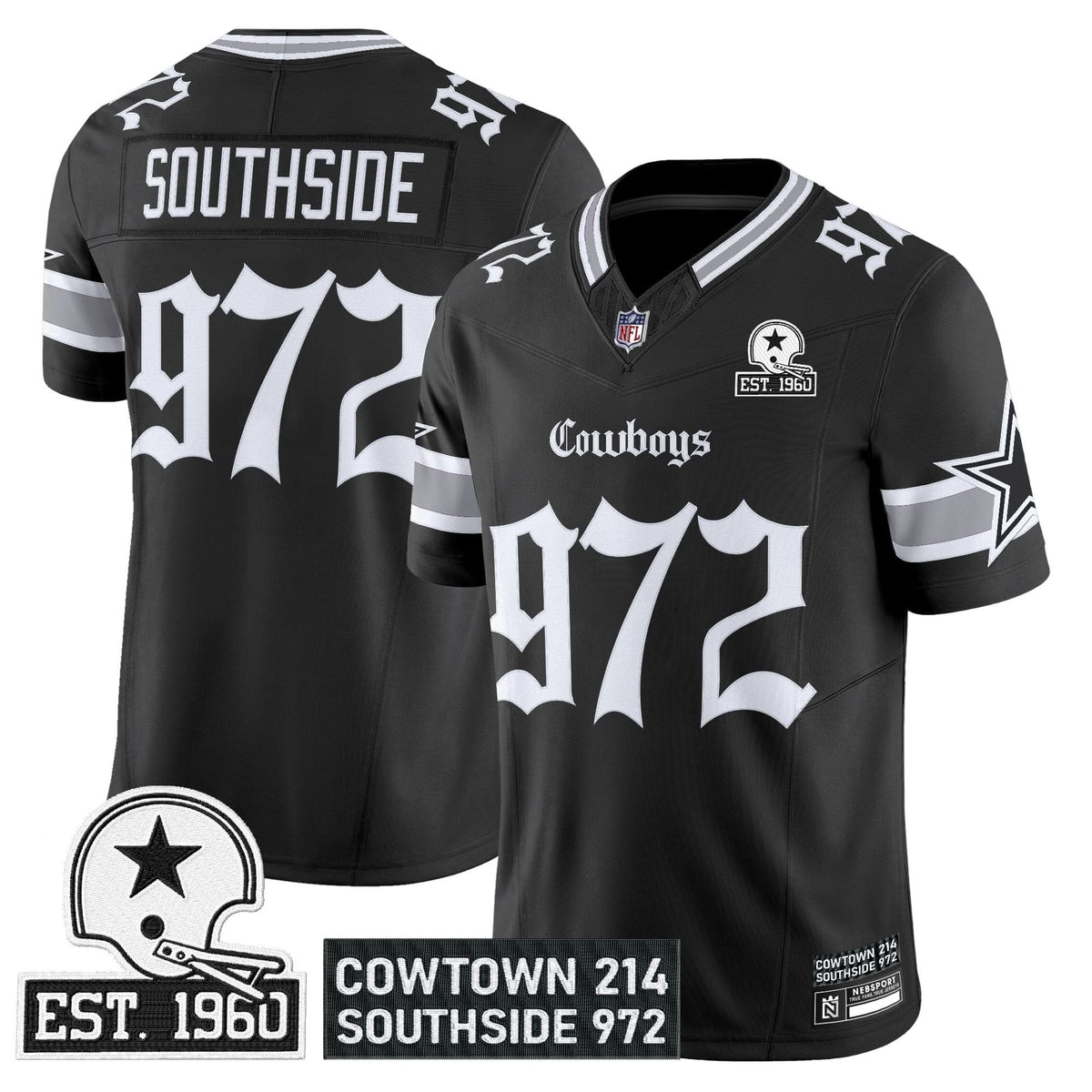 DC 'Gothic Lone Star Edition' Vapor Limited Jersey
