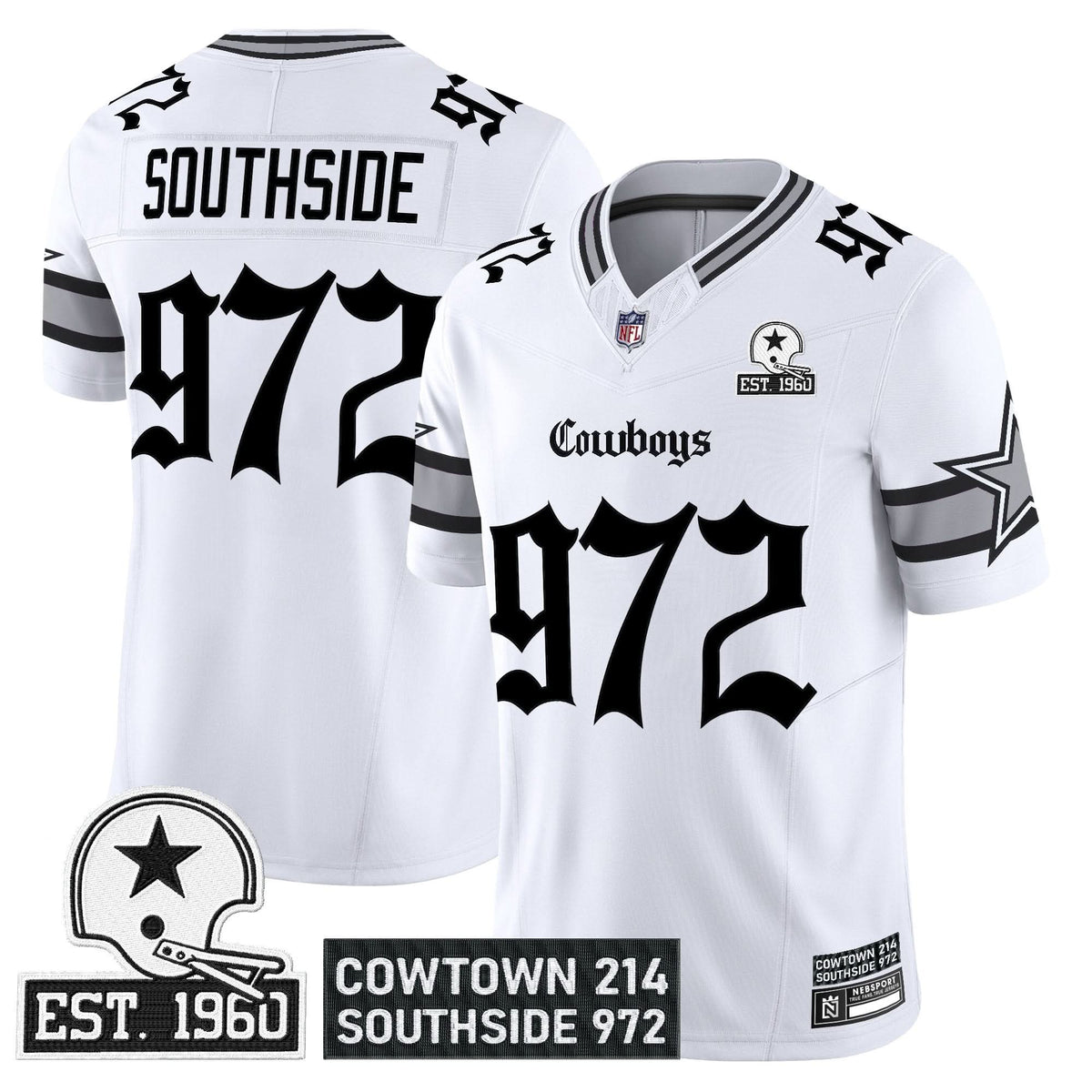 DC 'Gothic Lone Star Edition' Vapor Limited Jersey