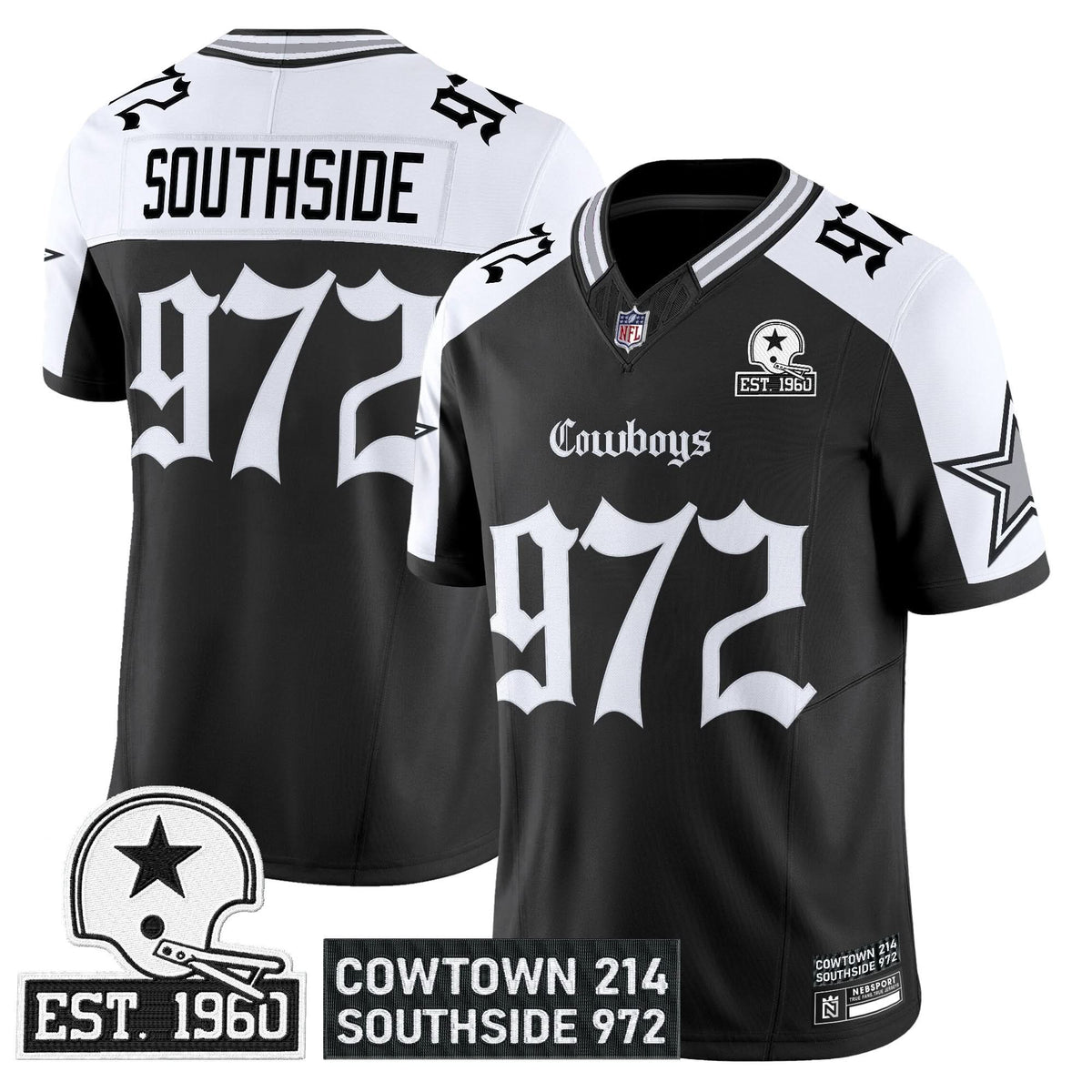 DC 'Gothic Lone Star Edition' Vapor Limited Jersey