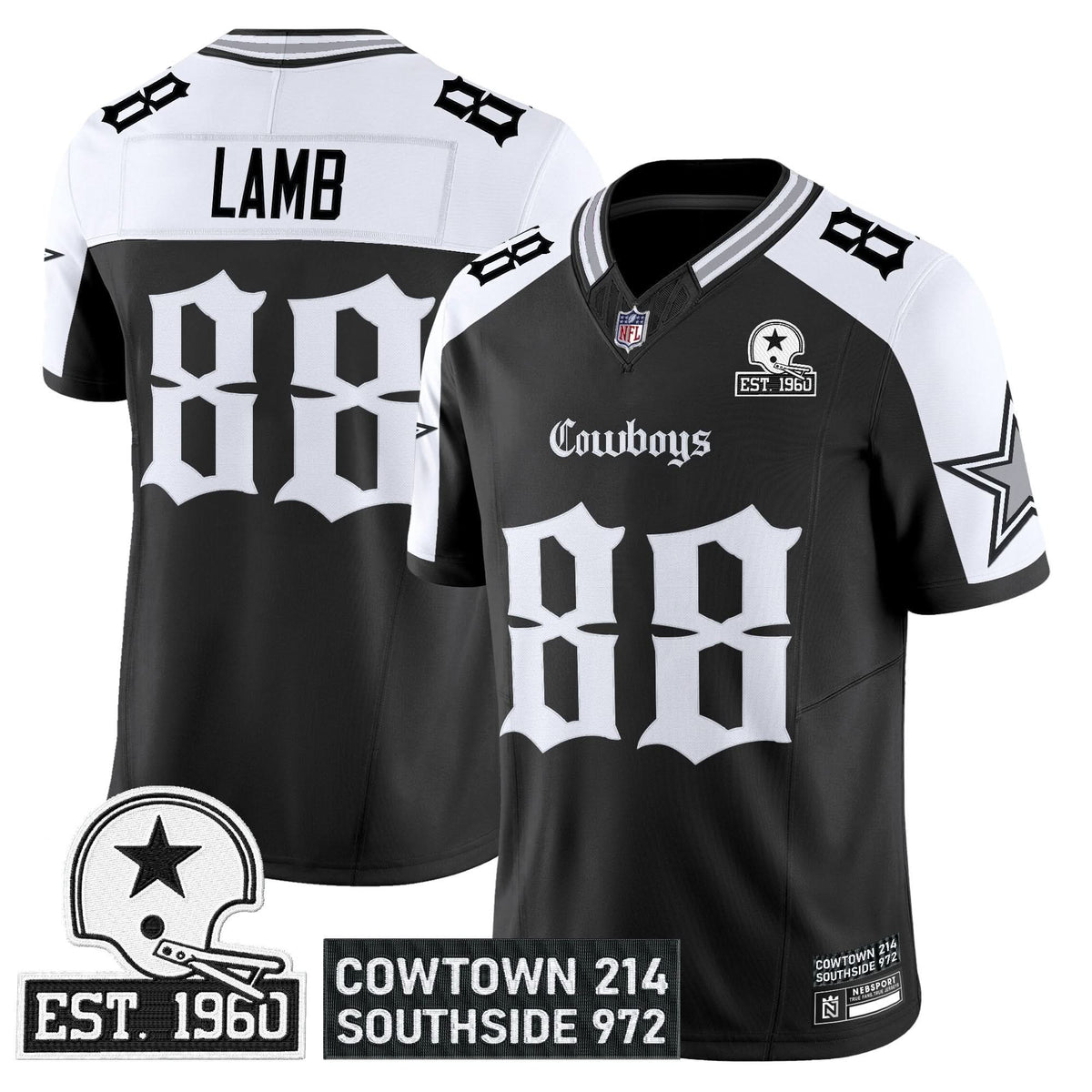 DC 'Gothic Lone Star Edition' Vapor Limited Jersey