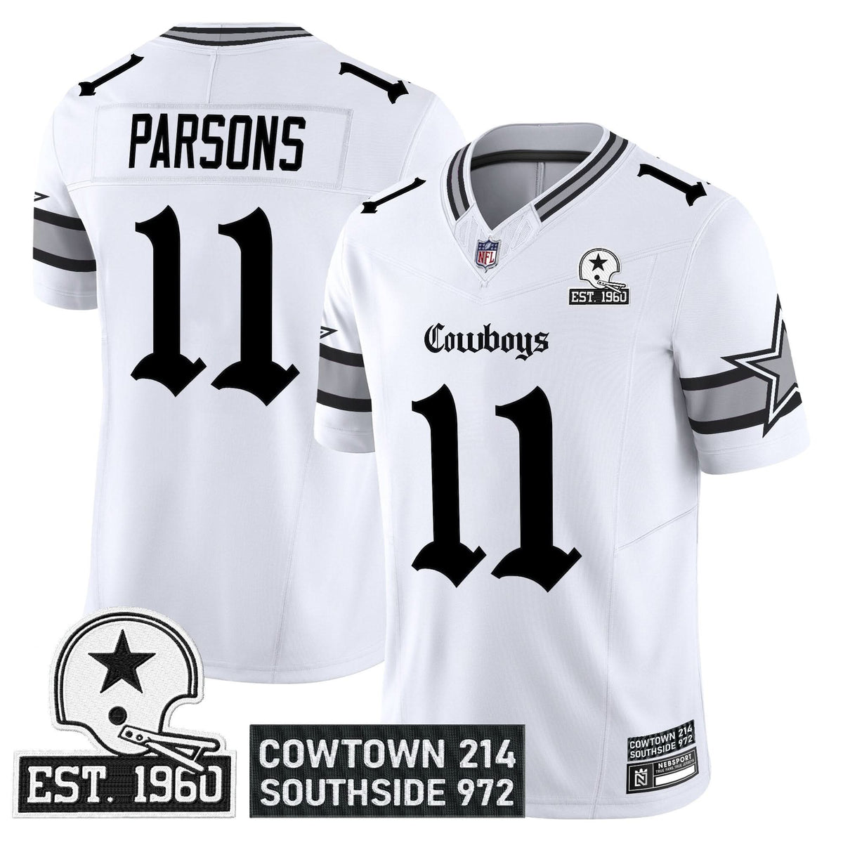 DC 'Gothic Lone Star Edition' Vapor Limited Jersey