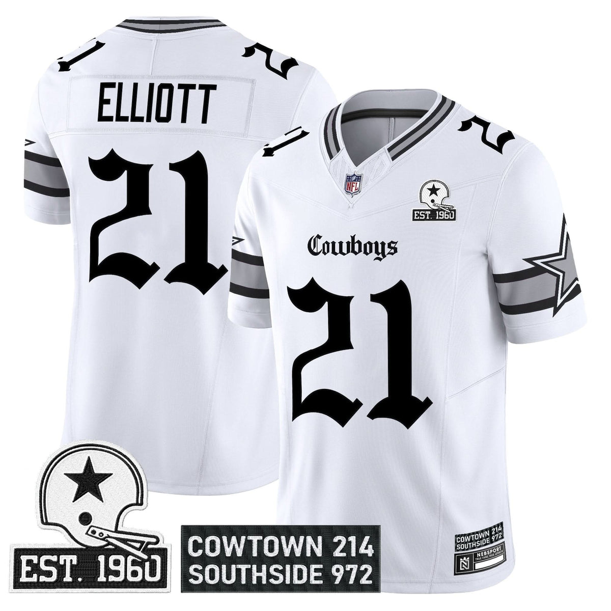 DC 'Gothic Lone Star Edition' Vapor Limited Jersey
