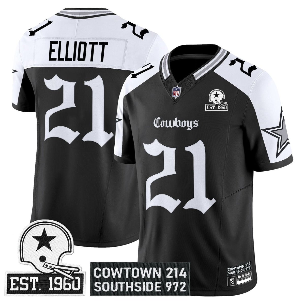 DC 'Gothic Lone Star Edition' Vapor Limited Jersey