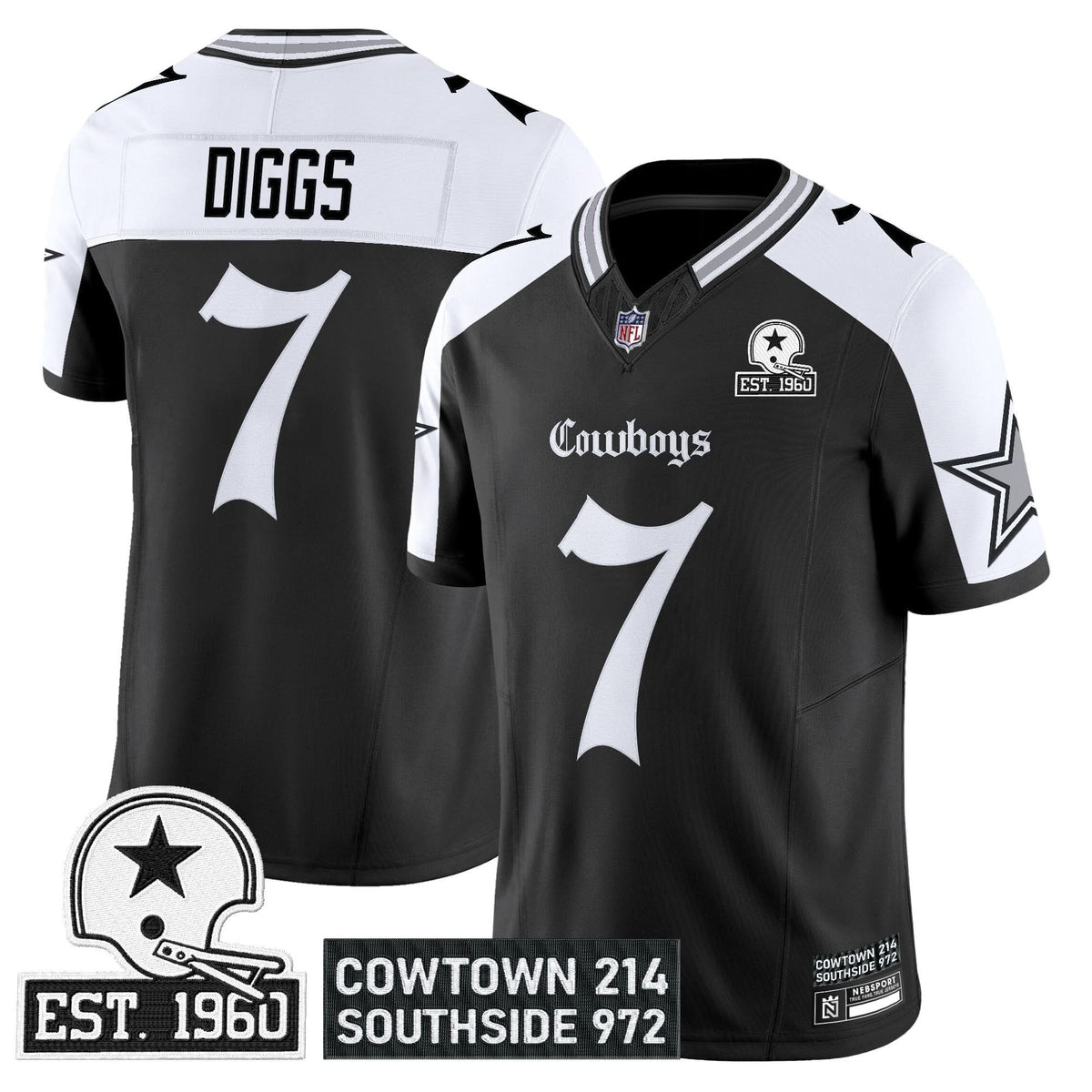DC 'Gothic Lone Star Edition' Vapor Limited Jersey