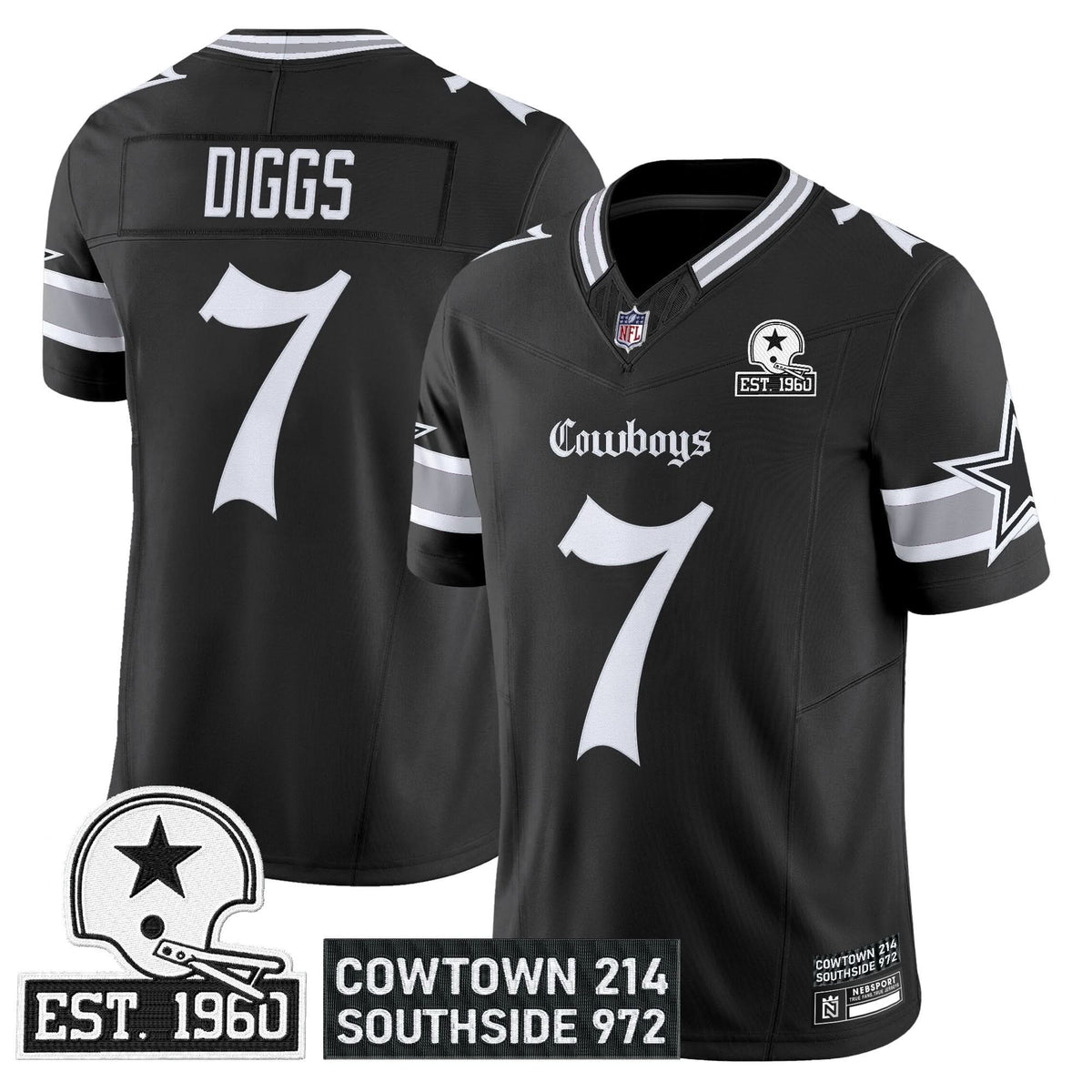 DC 'Gothic Lone Star Edition' Vapor Limited Jersey