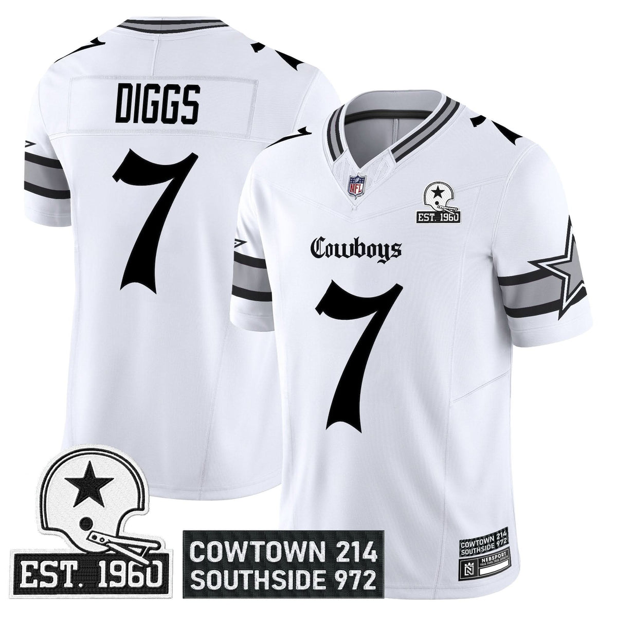 DC 'Gothic Lone Star Edition' Vapor Limited Jersey