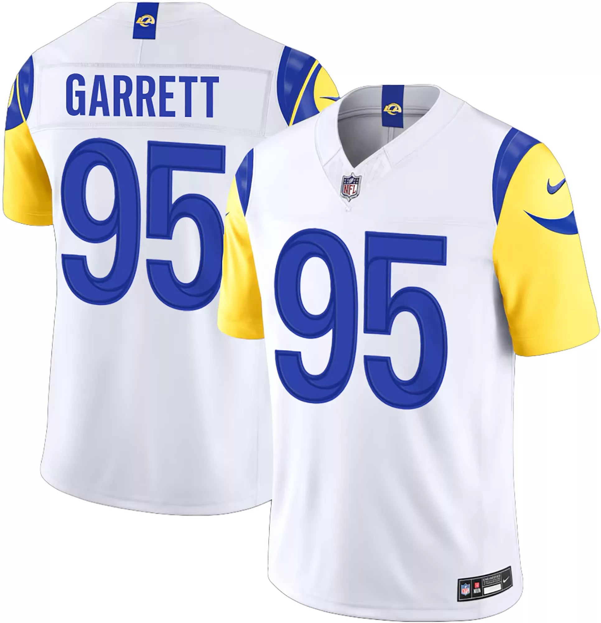 Myles Garrett  Los Angeles Rams Jersey - White