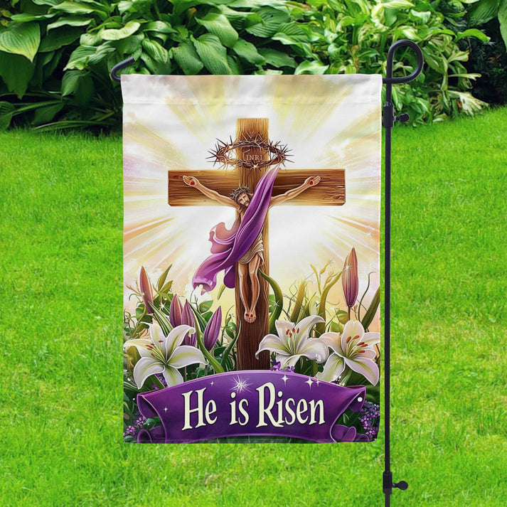 Garden Flag 12" x 18" Lily of Faith