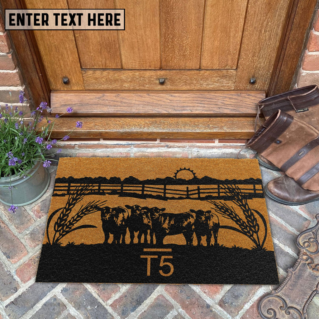 Angus Sunshine Field Coir Doormat For Jaclyn