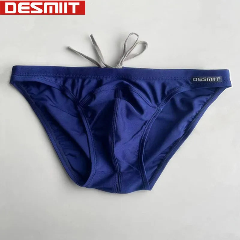 Desmiit Swimwear Mens Swim Briefs Sexy Bikini Swimming Trunks For Man Mini Swimsuit Gay Shorts Beach Zwembroek Heren Slips Sunga