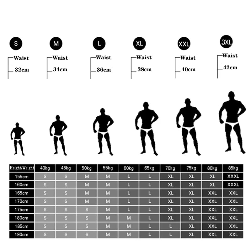 Men's Swimming Trunks Low Waist Board Shorts Mesh Breathable Swimsuit Shorts