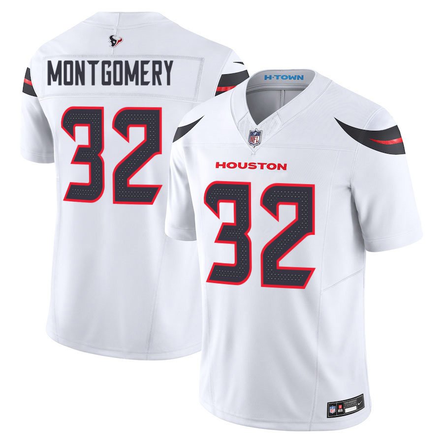 David Montgomery Houston Texans Jersey - White