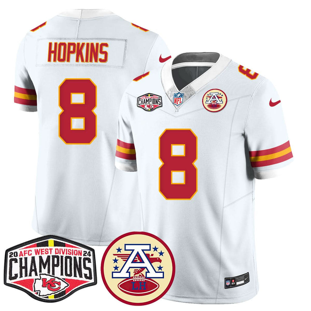 KC 2024 AFC West Champions Jersey