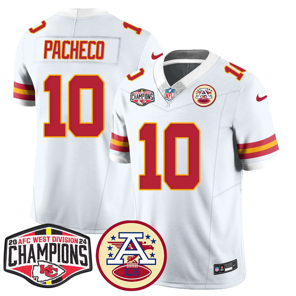 KC 2024 AFC West Champions Jersey