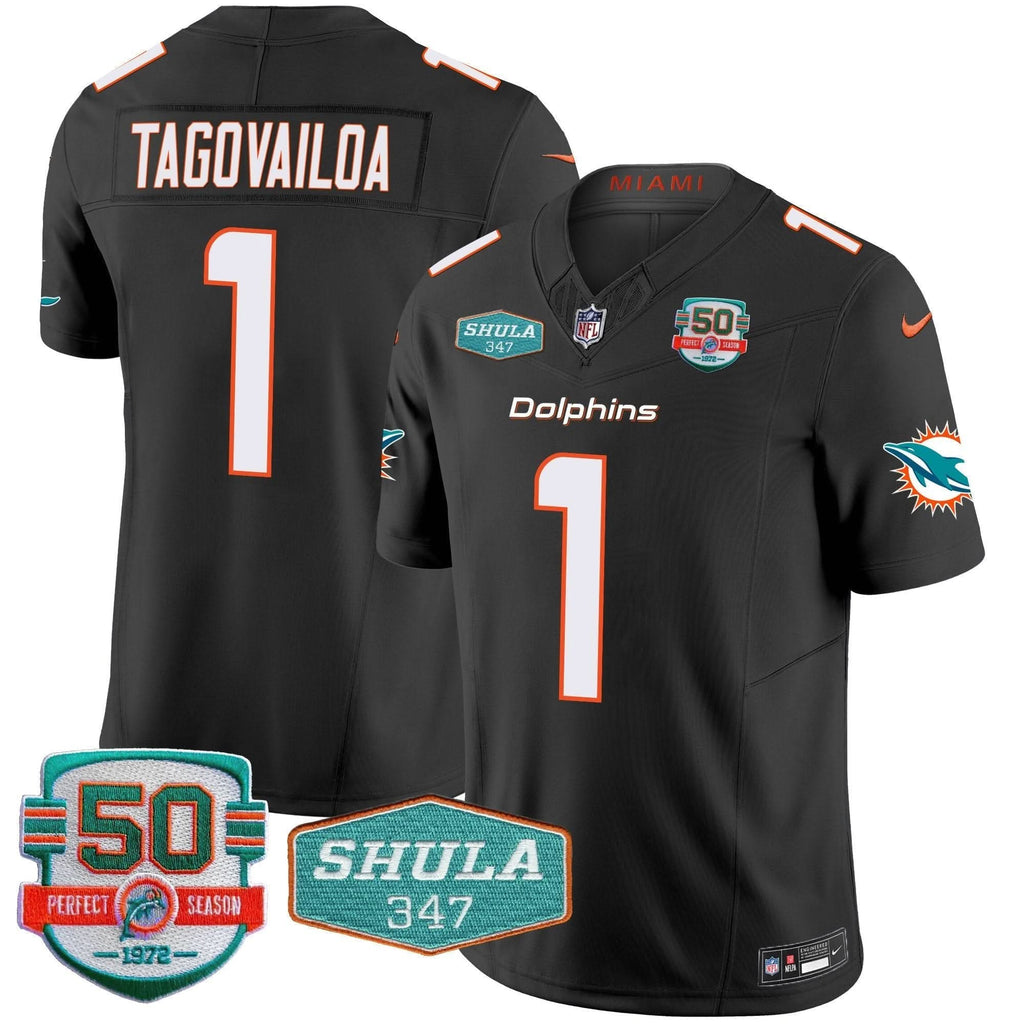 MIA Shula 347 Patch Vapor Limited Jersey V2