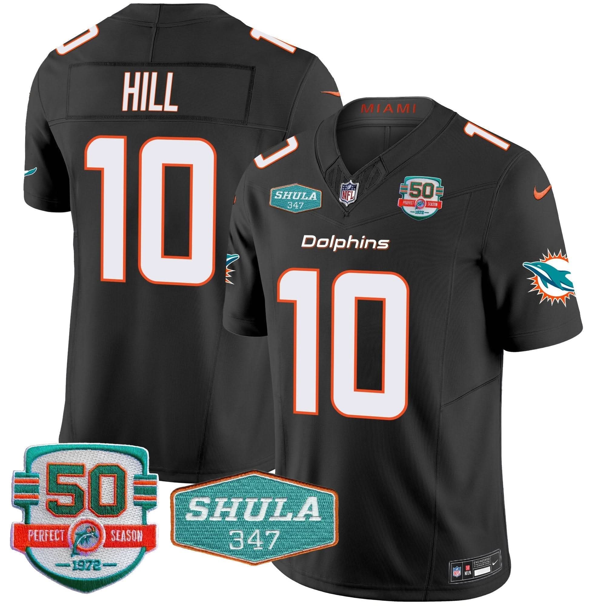 MIA Shula 347 Patch Vapor Limited Jersey V2