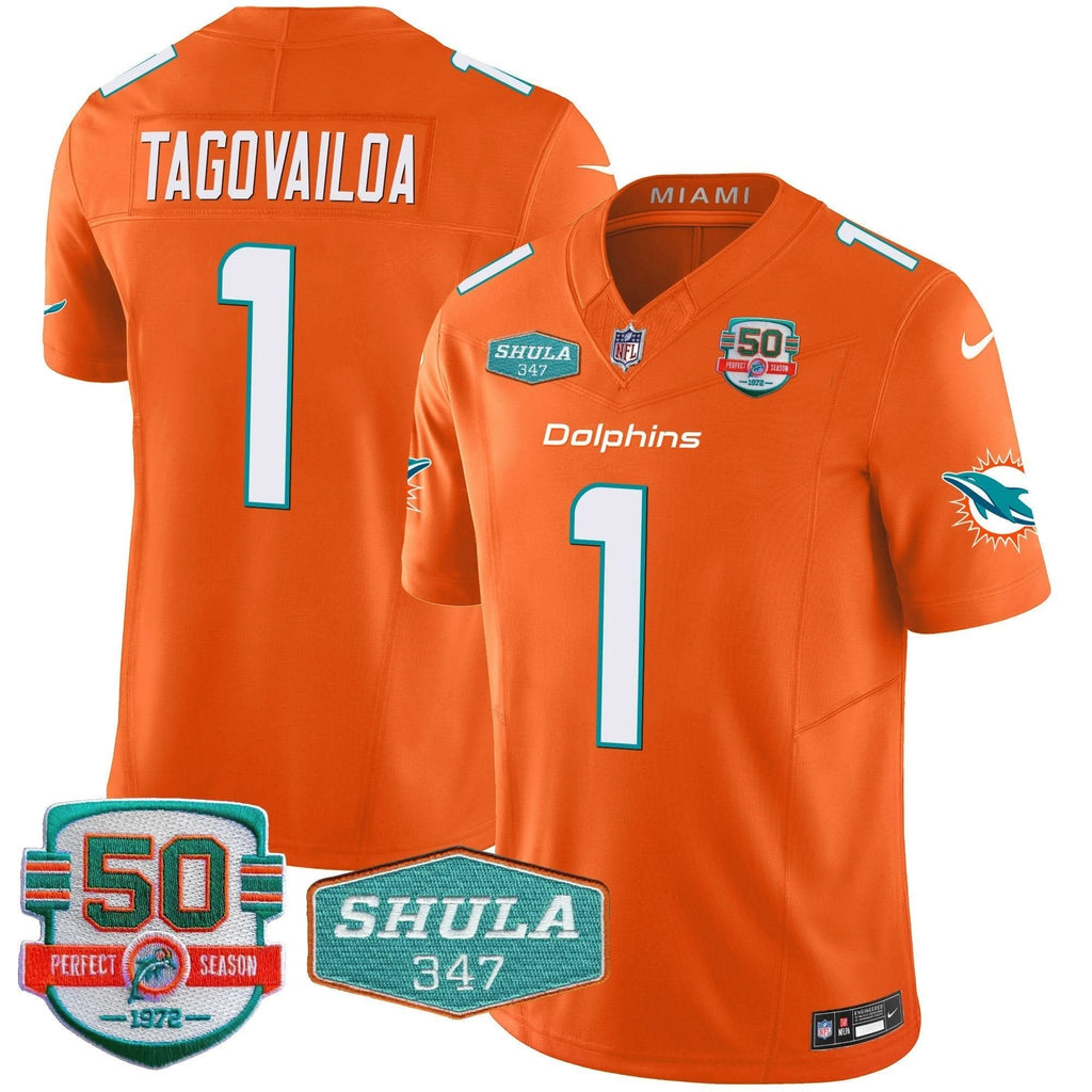 MIA Shula 347 Patch Vapor Limited Jersey V2