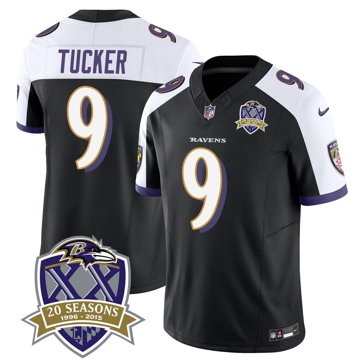 BAL 20th Season Patch Vapor Limited Jersey