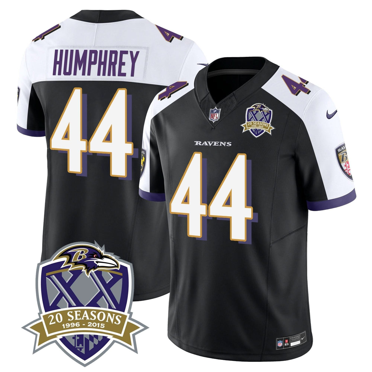 BAL 20th Season Patch Vapor Limited Jersey