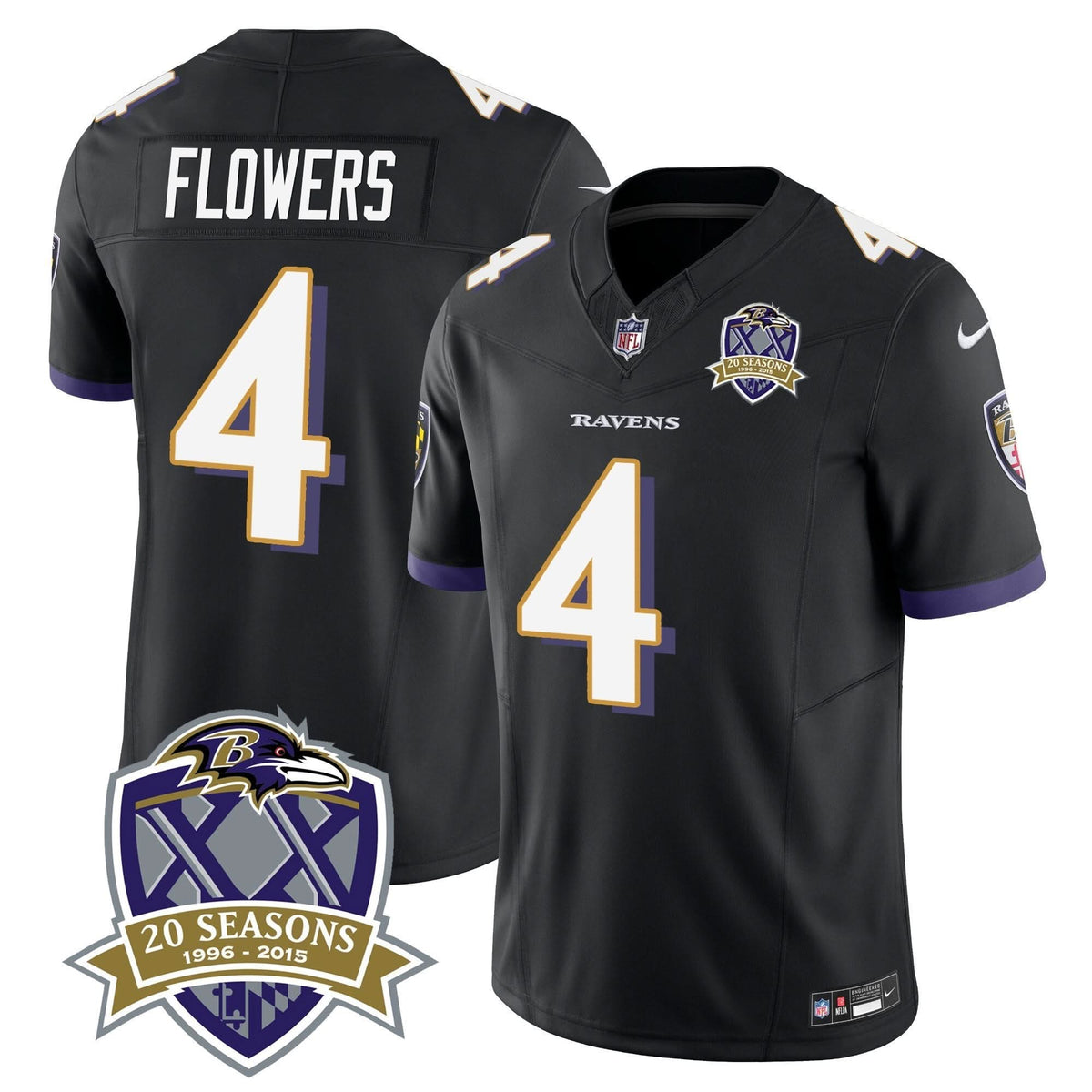 BAL 20th Season Patch Vapor Limited Jersey