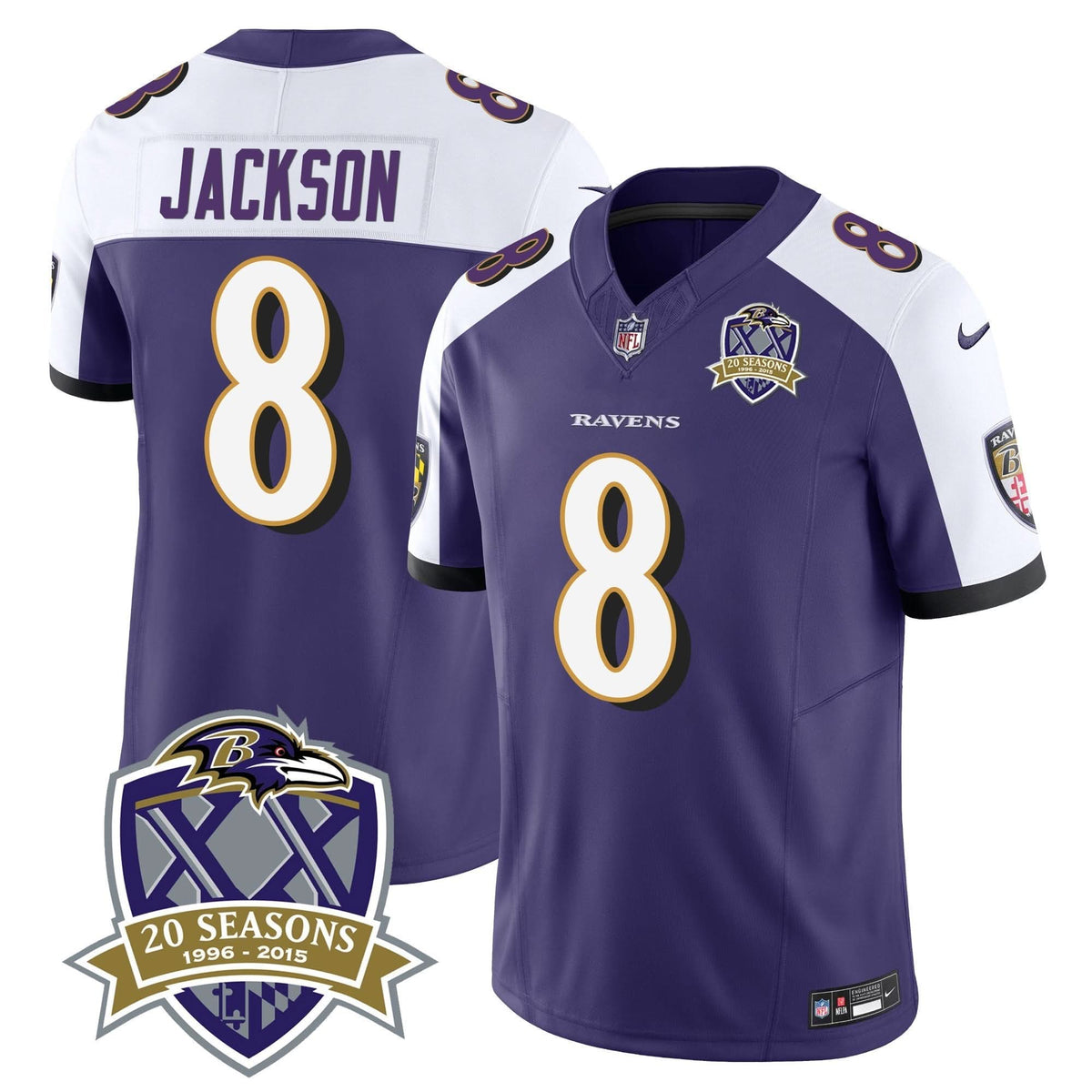 BAL 20th Season Patch Vapor Limited Jersey