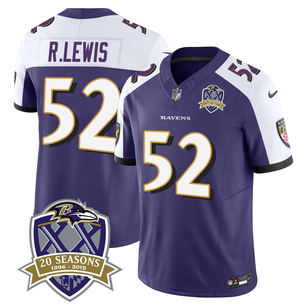 BAL 20th Season Patch Vapor Limited Jersey