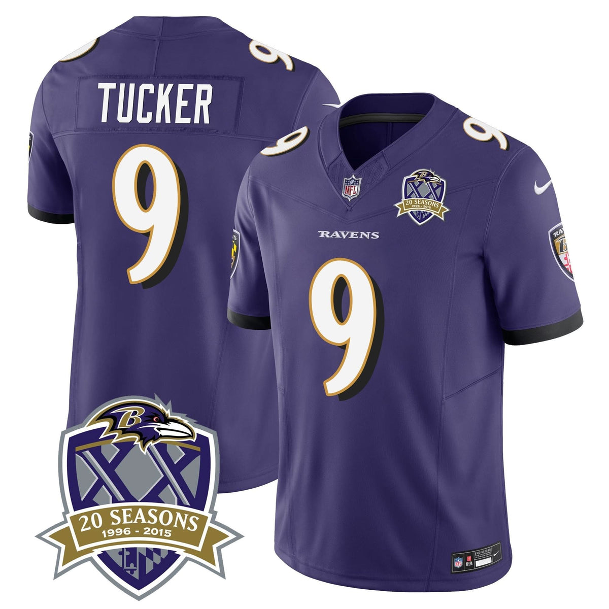 BAL 20th Season Patch Vapor Limited Jersey