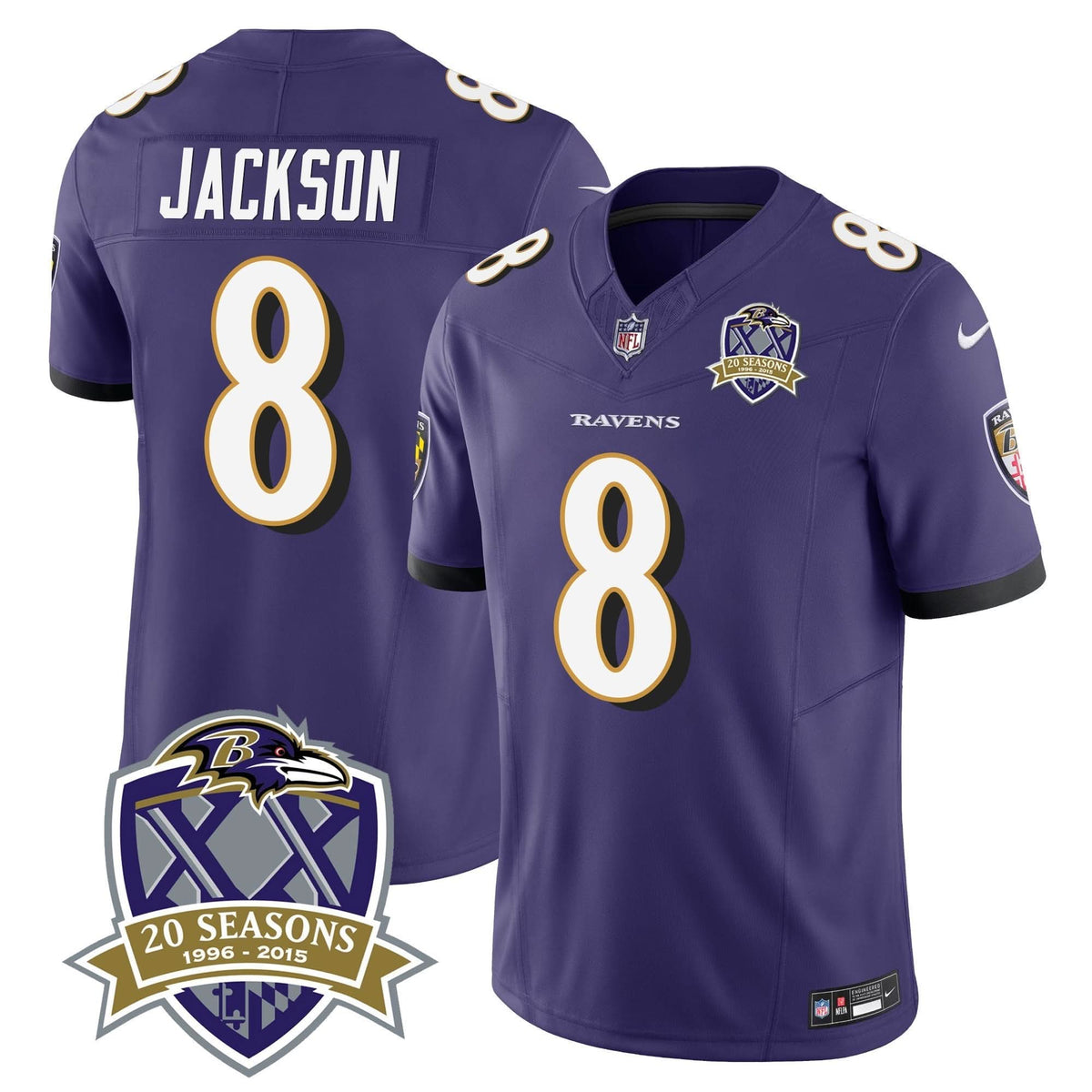 BAL 20th Season Patch Vapor Limited Jersey