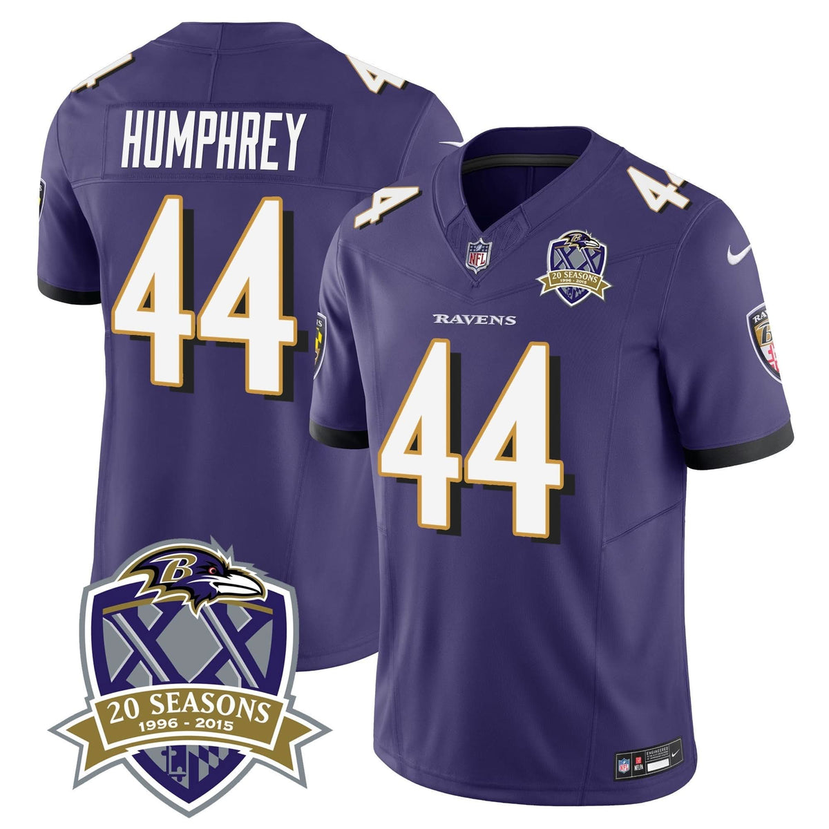 BAL 20th Season Patch Vapor Limited Jersey