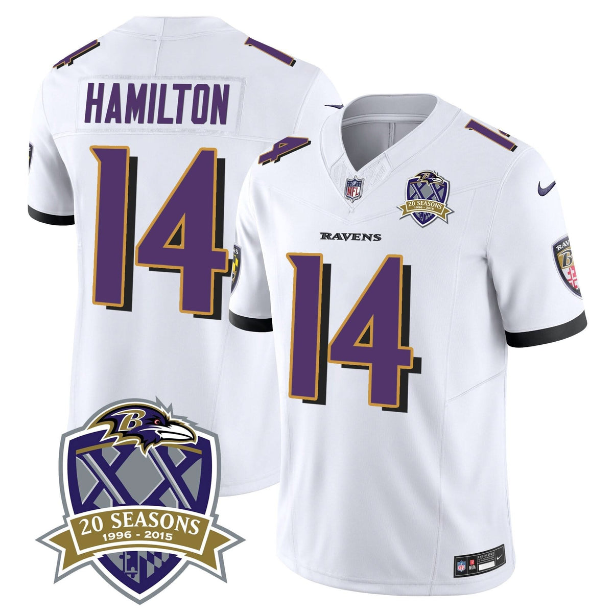 BAL 20th Season Patch Vapor Limited Jersey