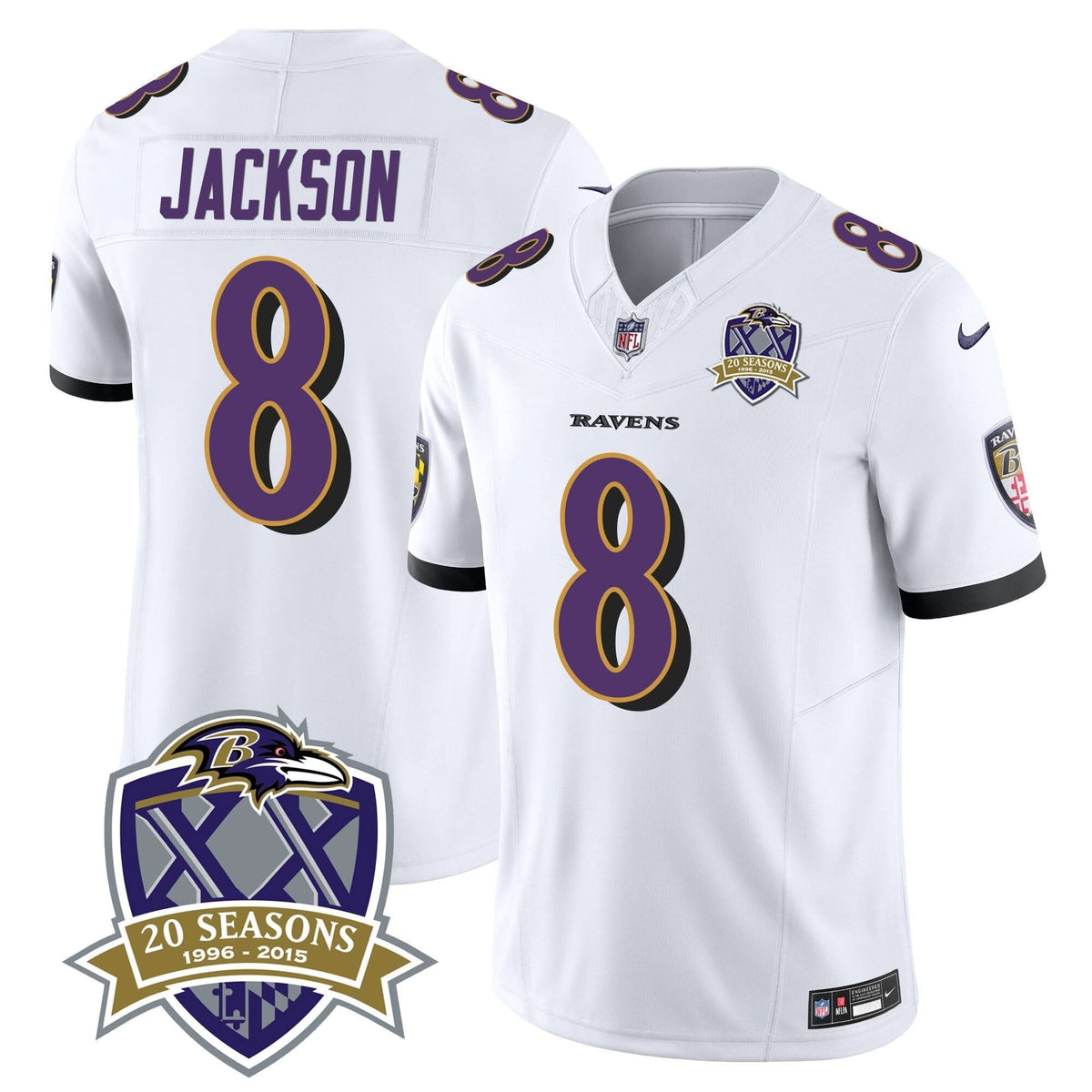 BAL 20th Season Patch Vapor Limited Jersey