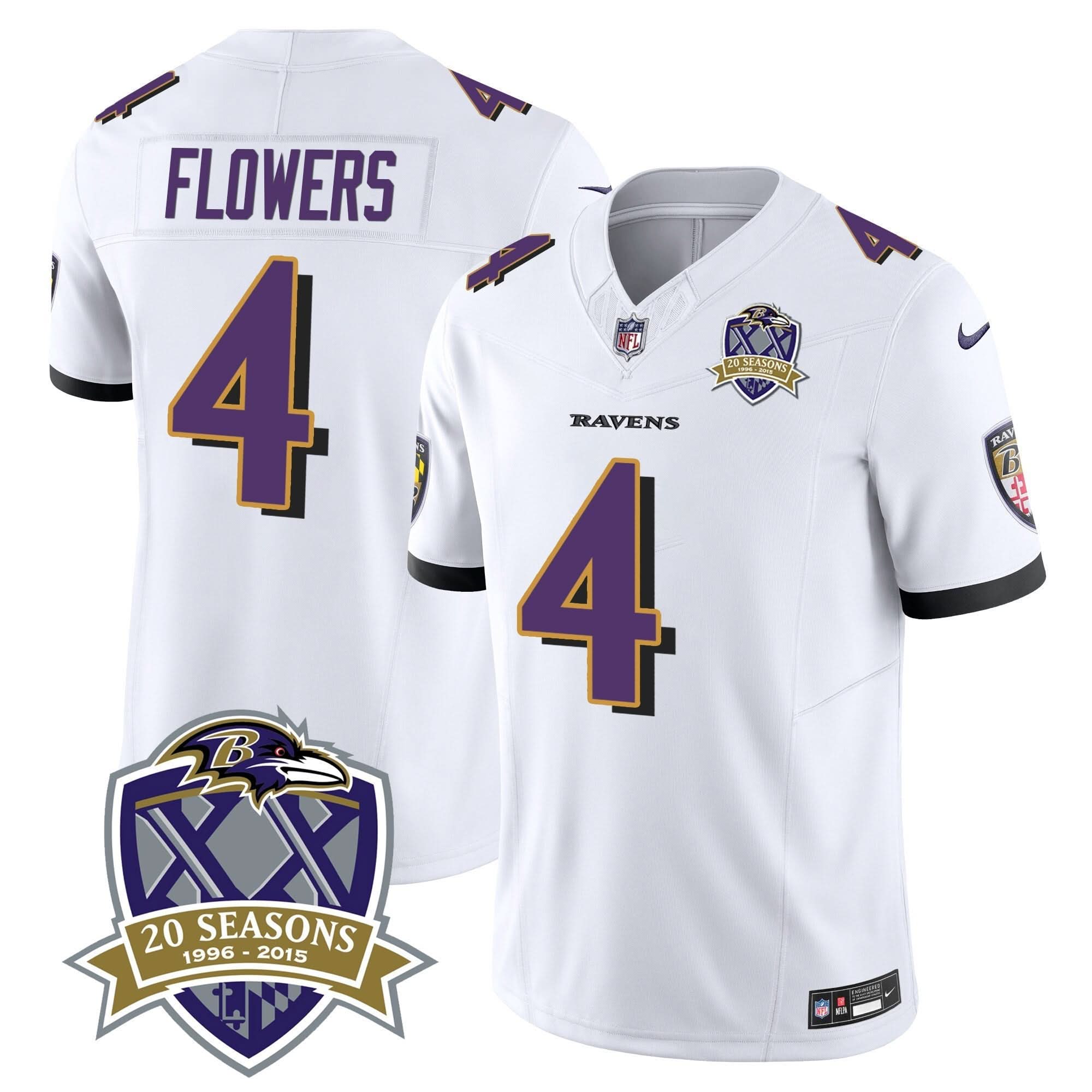 BAL 20th Season Patch Vapor Limited Jersey